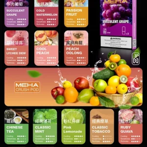 MEHA煙彈-魅嗨五代-通用4-5代-6主機-台灣現貨